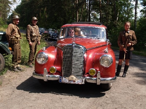 Zlot zabytkowych Mercedesów w Lesznie 8-10 czerwiec