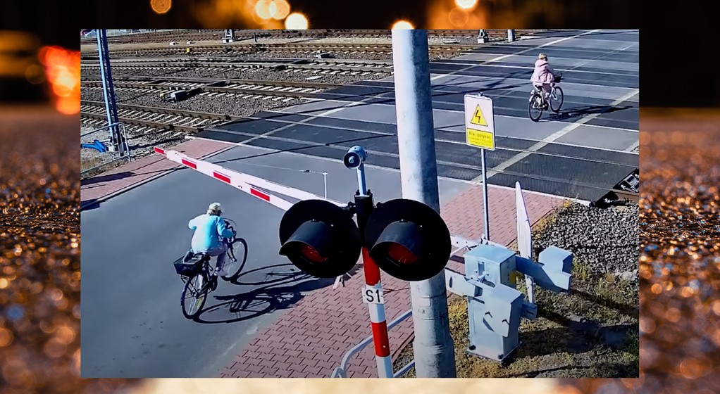 Niebezpieczne zdarzenie na rogatkach