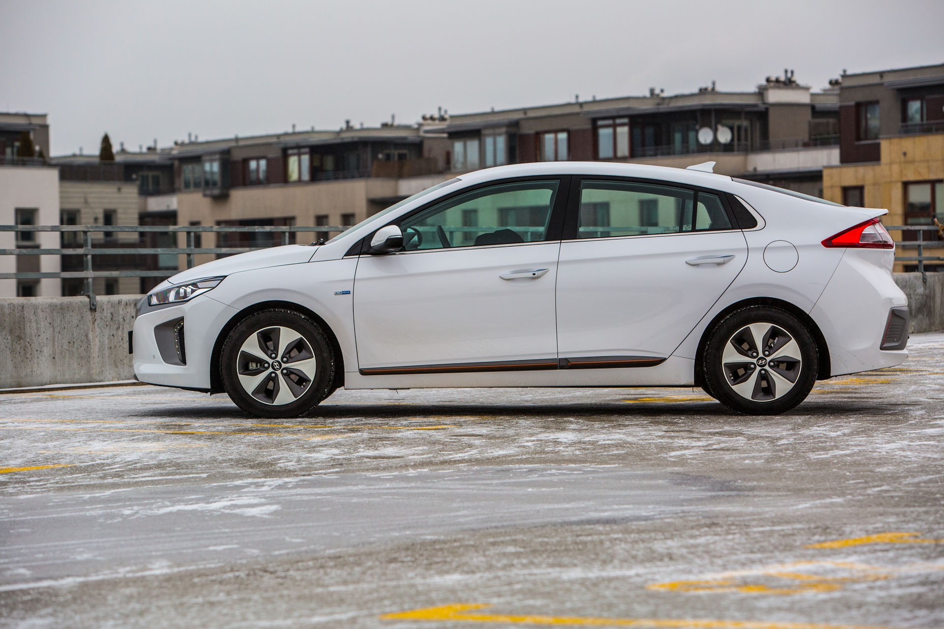 Hyundai Ioniq Electric - elektryk na mrozie