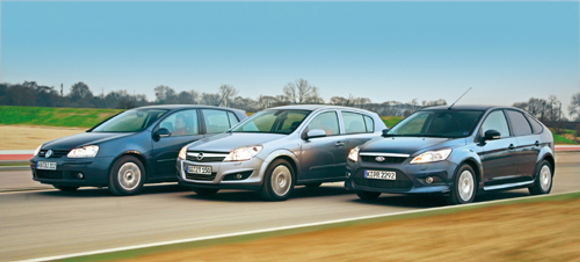 Astra, Focus, Golf - Przebojowa trójka