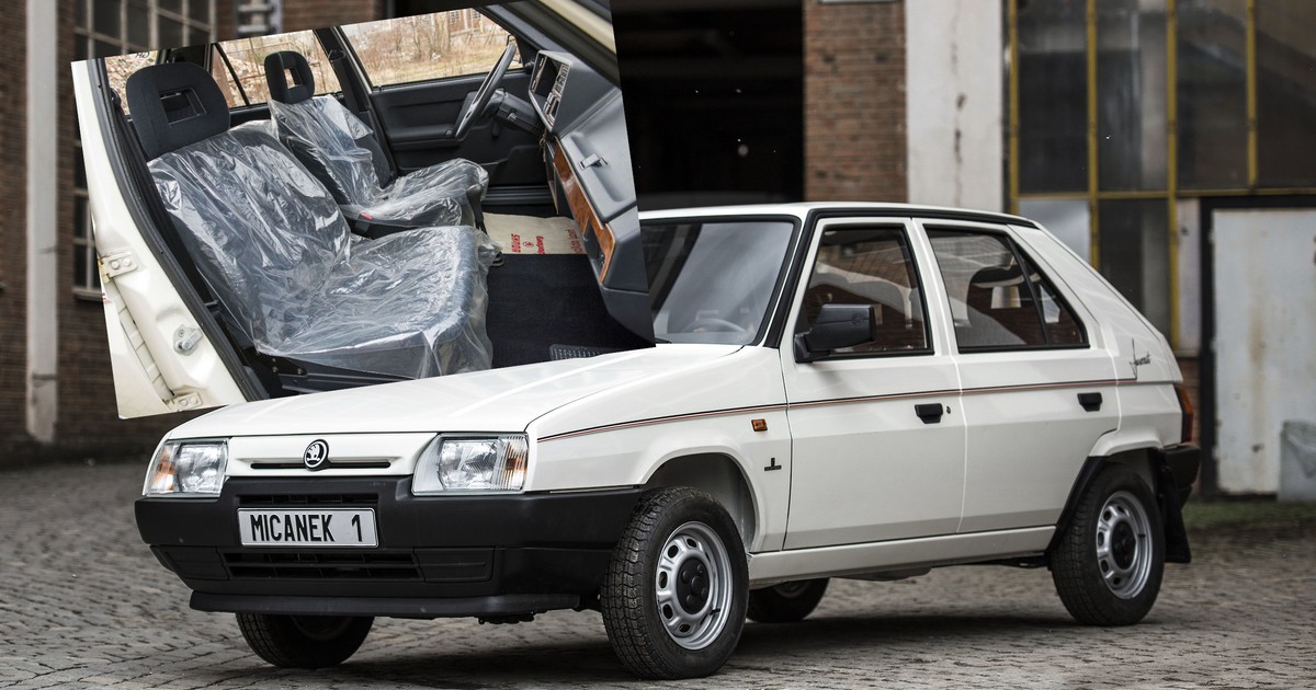 Najlepiej zachowana Skoda Favorit na świecie