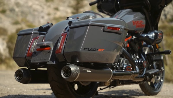 Motocykl marki Harley-Davidson