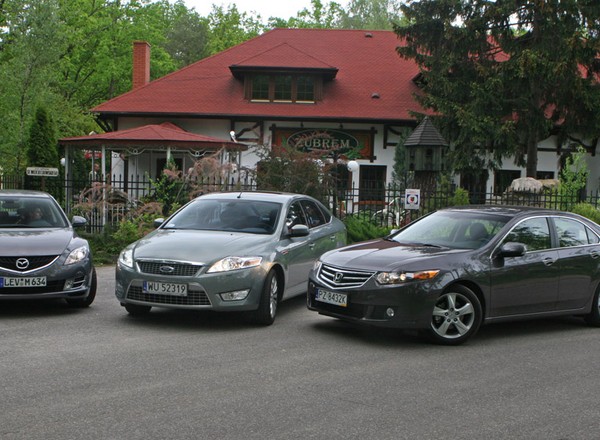 Ford Mondeo kontra Mazda 6 i Honda Accord: używane limuzyny dla rodziny