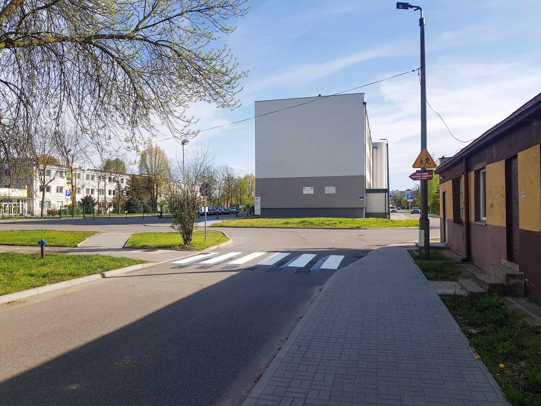 Trójwymiarowe przejście dla pieszych w Częstochowie