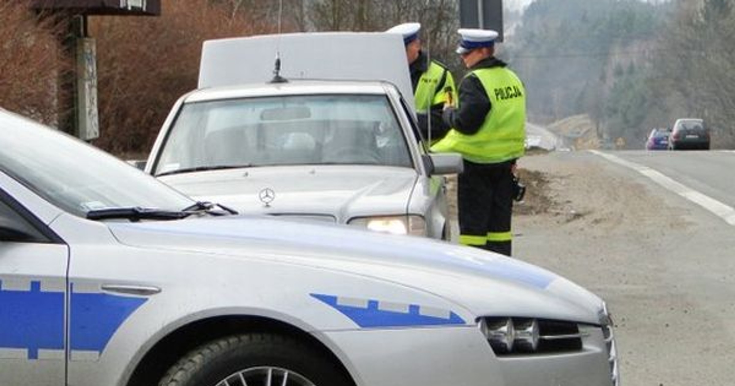 Policja - kontrola drogowa