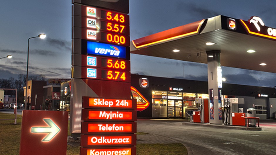 Stacja paliw Orlenu dla wymagających