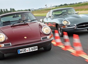 Porsche 911 S kontra Jaguar E-Type 3.8 FHC - tylko to, co najlepsze