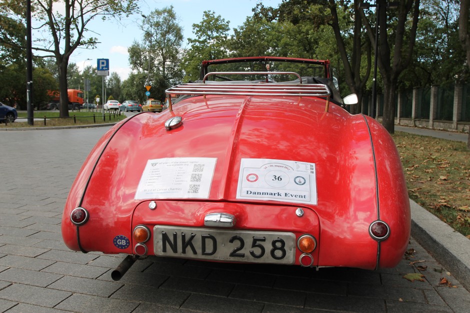 Jowett Jupiter dotarł do Warszawy