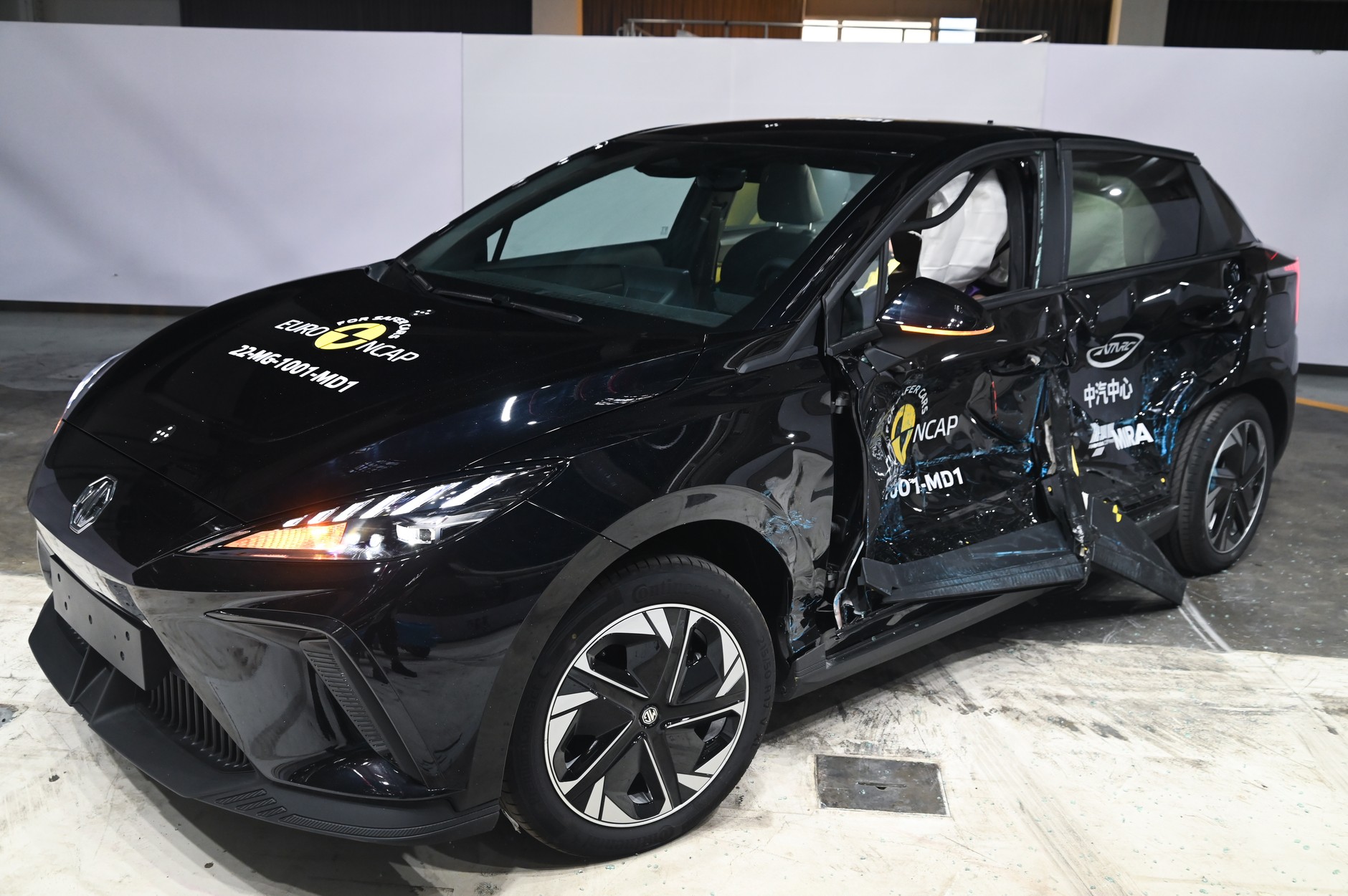 Crash-test: MG 4 Electric