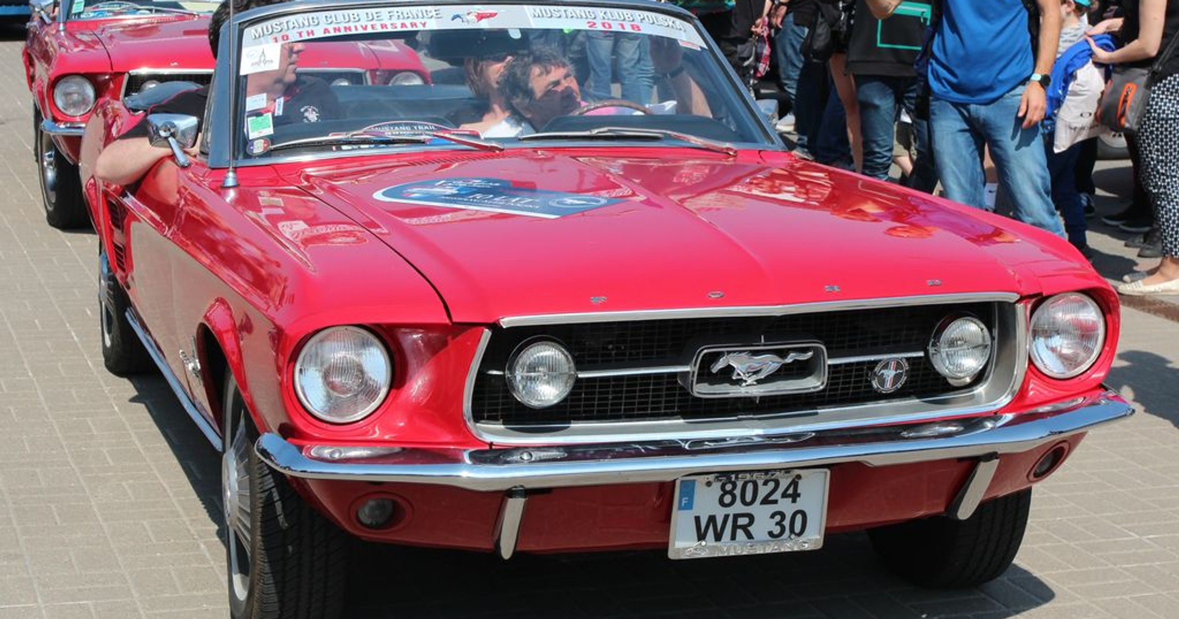 10. Zlot Fordów Mustangów w Warszawie