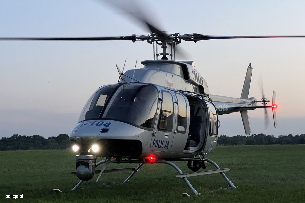 Policyjny śmigłowiec Bell-407GXi