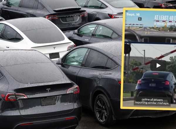 Dziennikarz sprawdzał, jak Tesla jeździ sama. Ledwo uszedł z życiem [WIDEO]