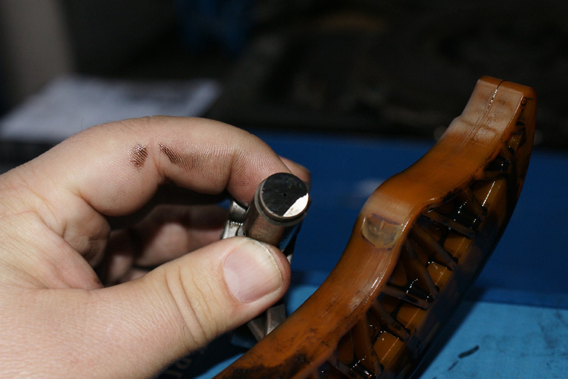 BMW 320d - sprawdzenie rozrządu - zdjęcia