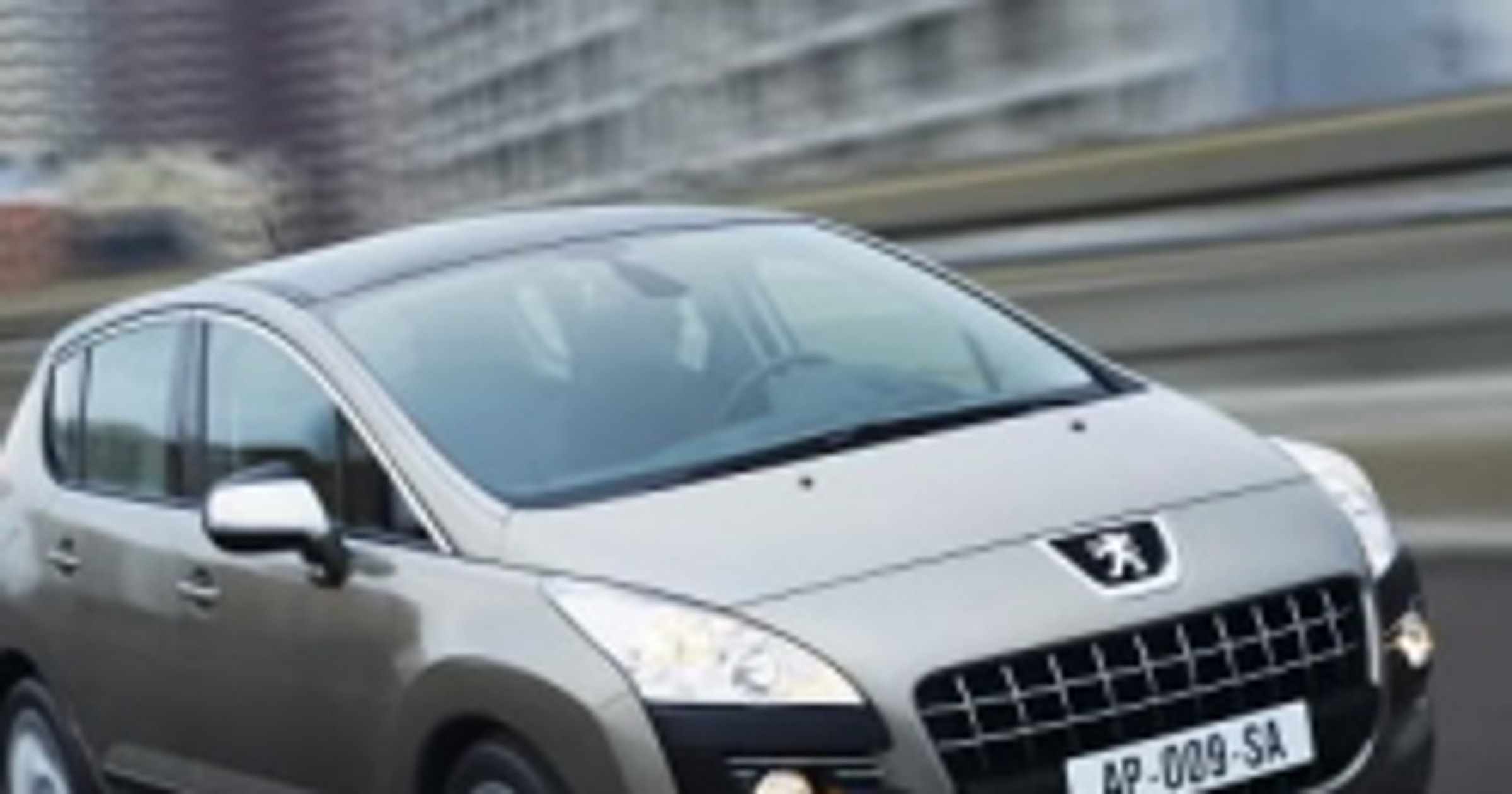 Peugeot: model 3008 z tytułem Auto Europa 2010 we Włoszech