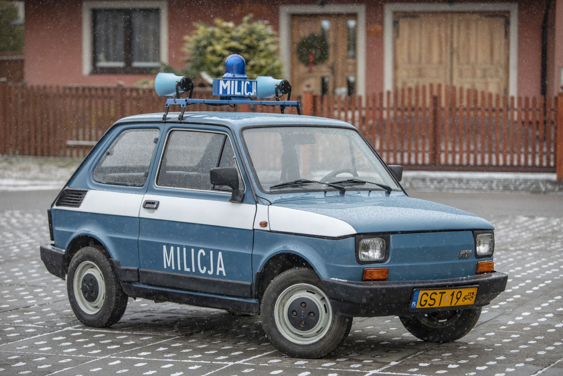 Fiat 126P radiowóz - Maluch, którego nie było