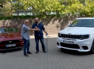 Auta bez ściemy - Jeep Grand Cherokee TrackHawk kontra Ford Mustang GT