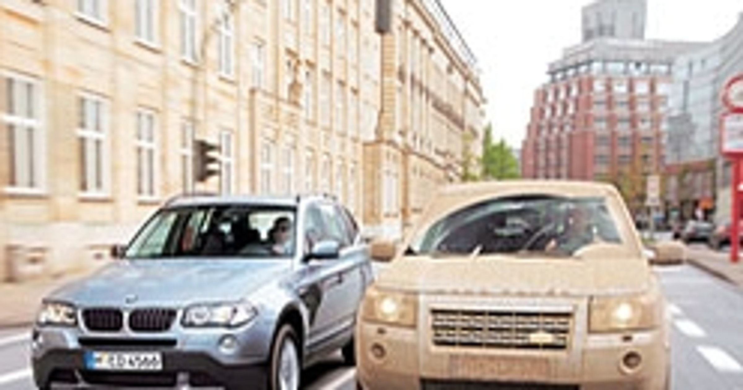 Test porównawczy: BMW X3 2,0d kontra Land Rover Freelander TD4