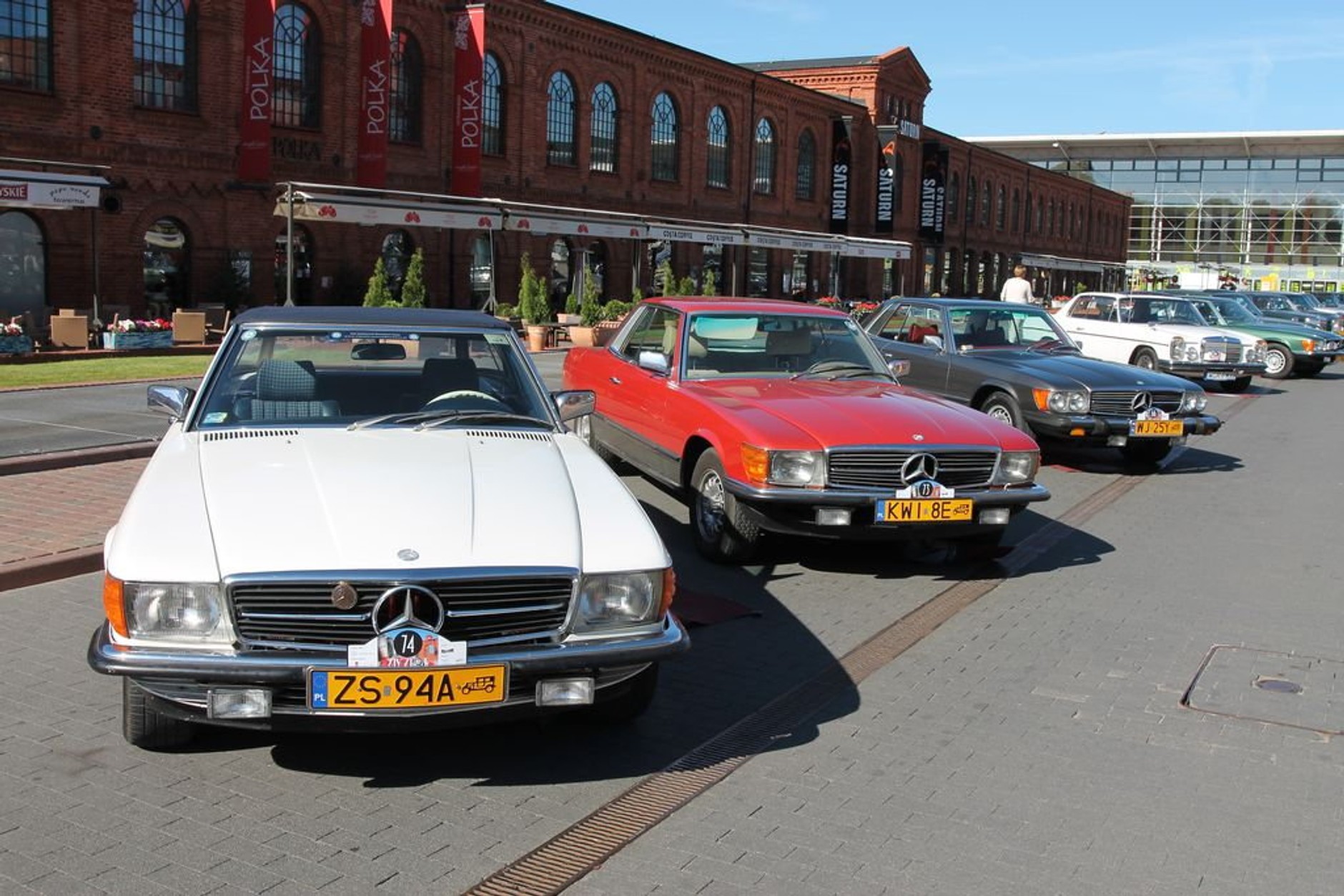 14. Zlot Zabytkowych Mercedesów -  Łódź-Manufaktura 2015