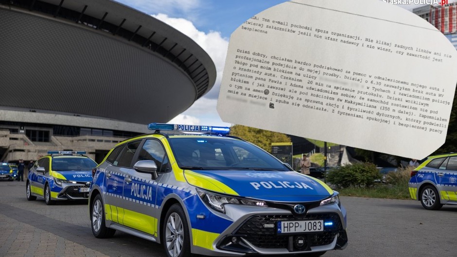 Policjanci dostali nietypowy list od kierowcy. "Zapomniał na amen"