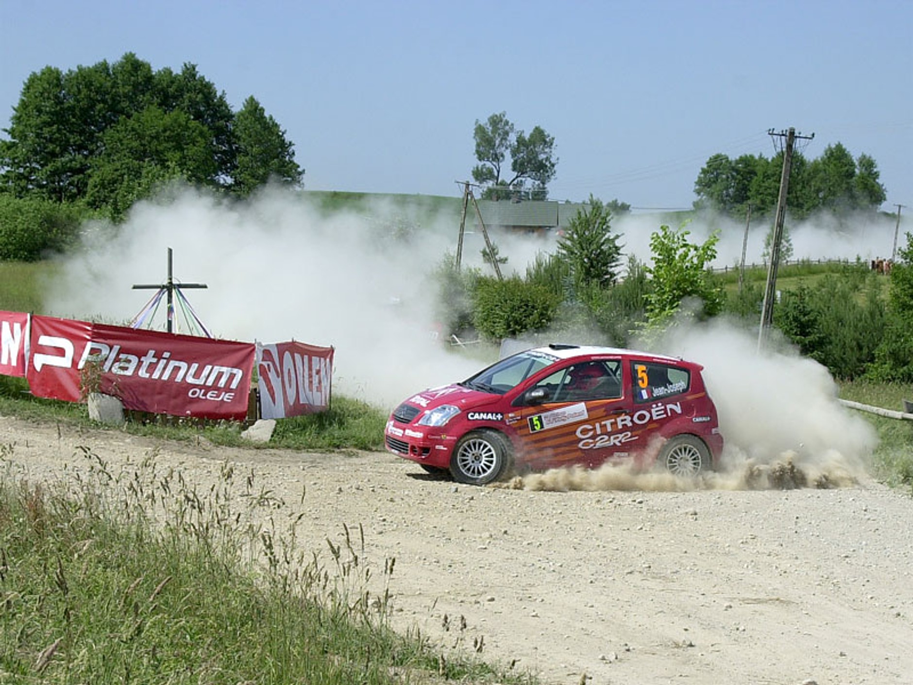 Rajd Polski 2007: wypadek Dudy, kurz i emocje (fotogaleria)