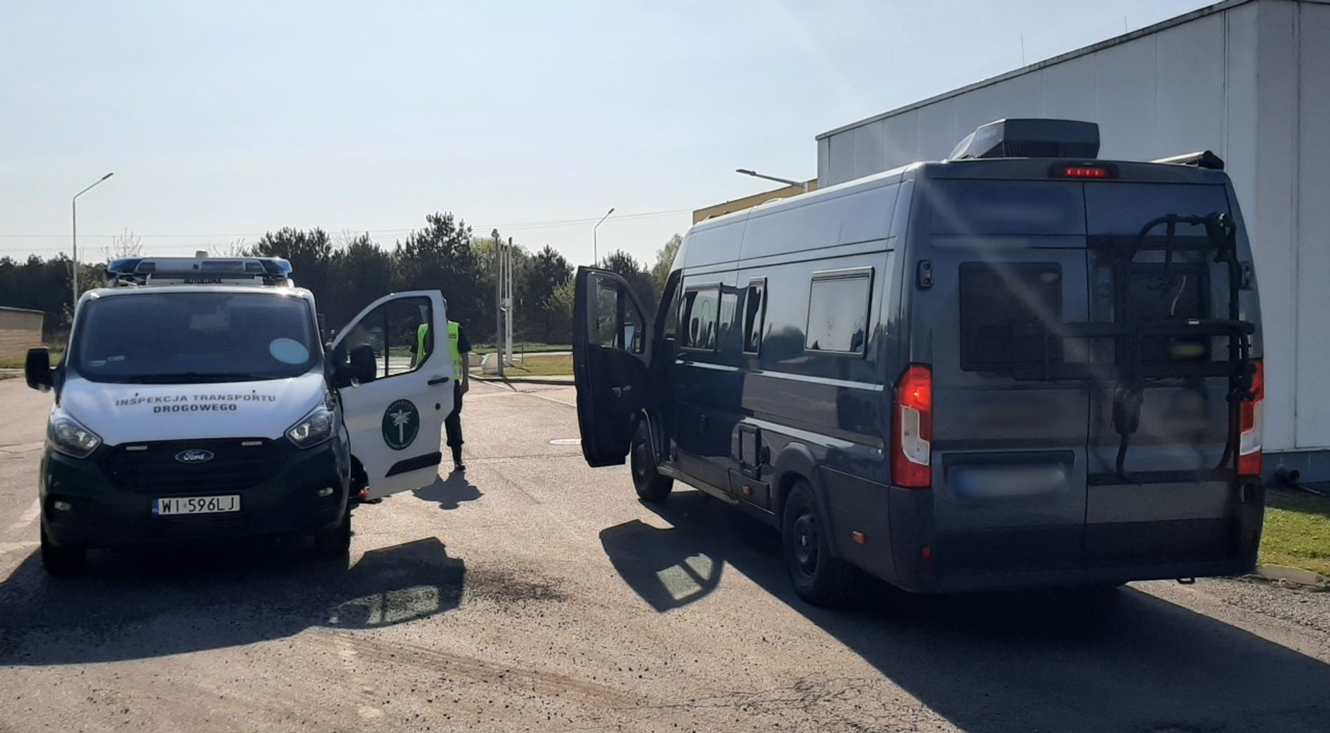 kradziony kamper ITD