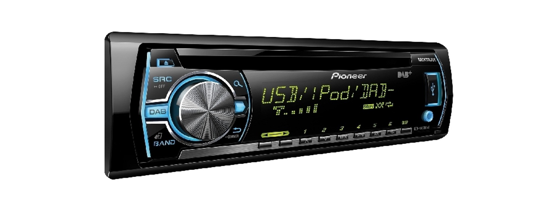 Pioneer DEH-X6500DAB: cyfrowe radio