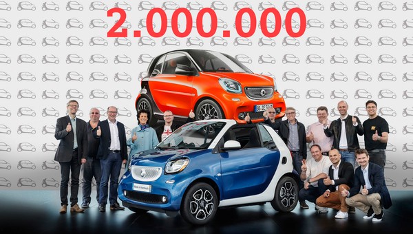 Sprzedano 2 000 000 Smartów