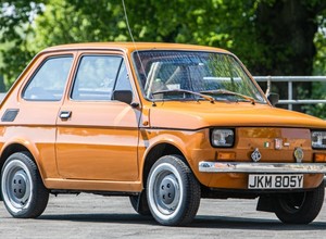 Polski Fiat 126p na aukcji w Anglii