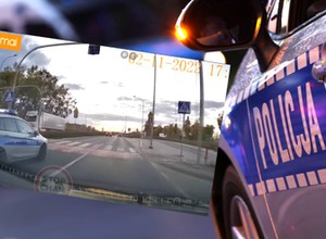Zarejestrował wykroczenie policji. Taryfikator byłby bezlitosny [WIDEO]