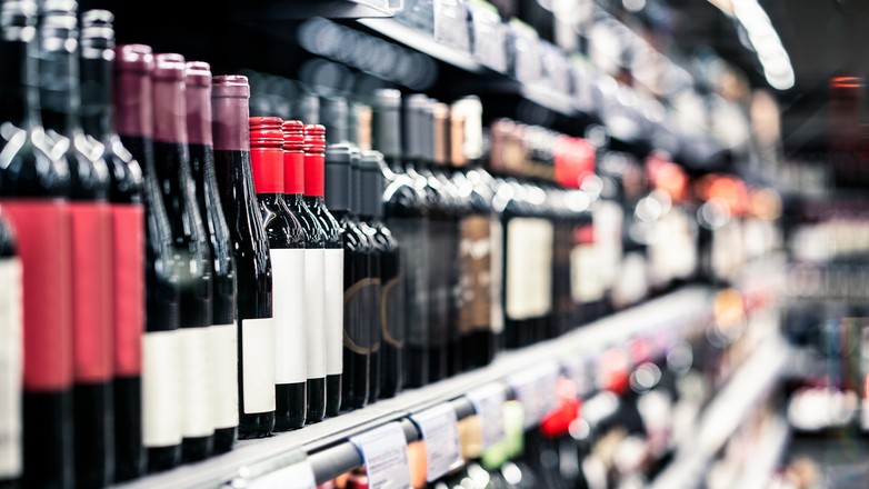Sklep z alkoholem