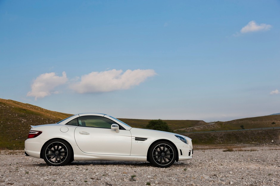 Mercedes SLK 55 AMG: mocny zawodnik