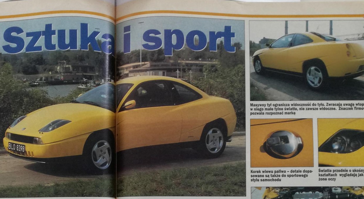 Z archiwum Auto Świata: test Fiata Coupe 16V Plus