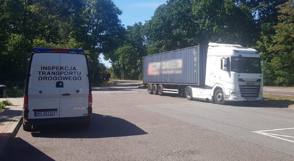 Inspektorzy ITD odkryli nielegalny kabotaż. Słowak zapłaci 12 tys. zł