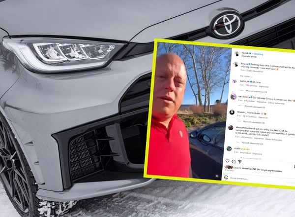 Christian von Koenigsegg nie wyróżniłby się na polskich drogach. Jeździ małą Toyotą
