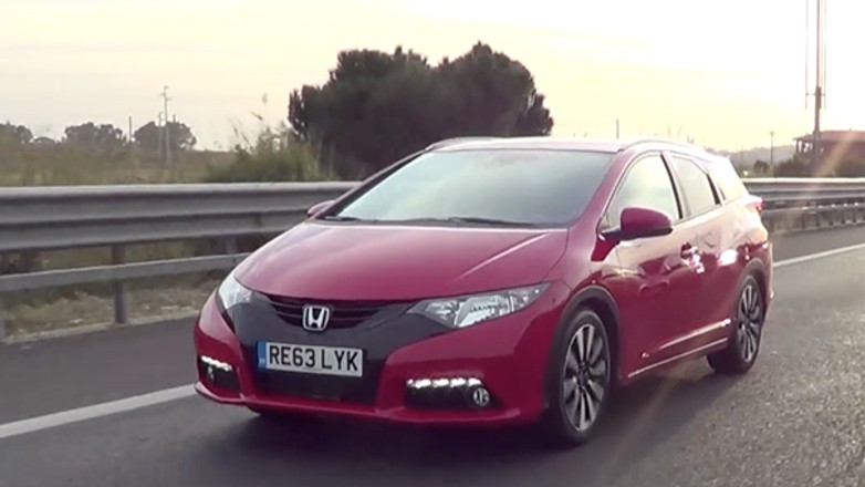 Pierwsza jazda Hondą Civic Tourer