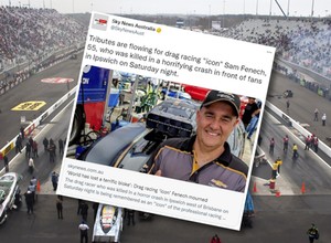 Tragiczny wypadek przy ponad 300 km/h. Sam Fenech zginął za kierownicą dragstera