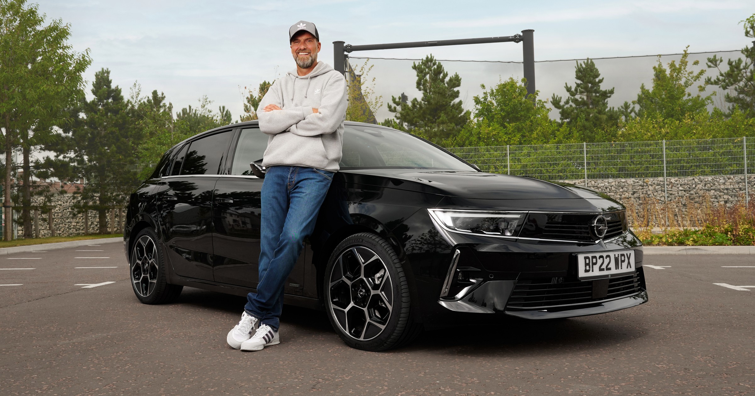 Jürgen Klopp i nowy Opel Astra
