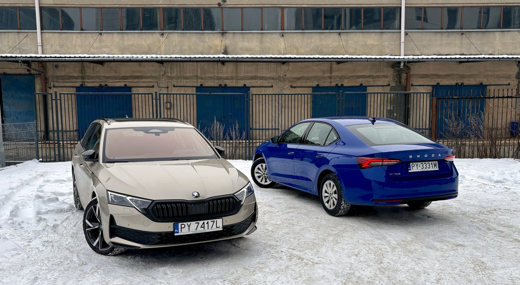 Skoda Octavia Combi Sportline i Skoda Octavia Liftback Essence