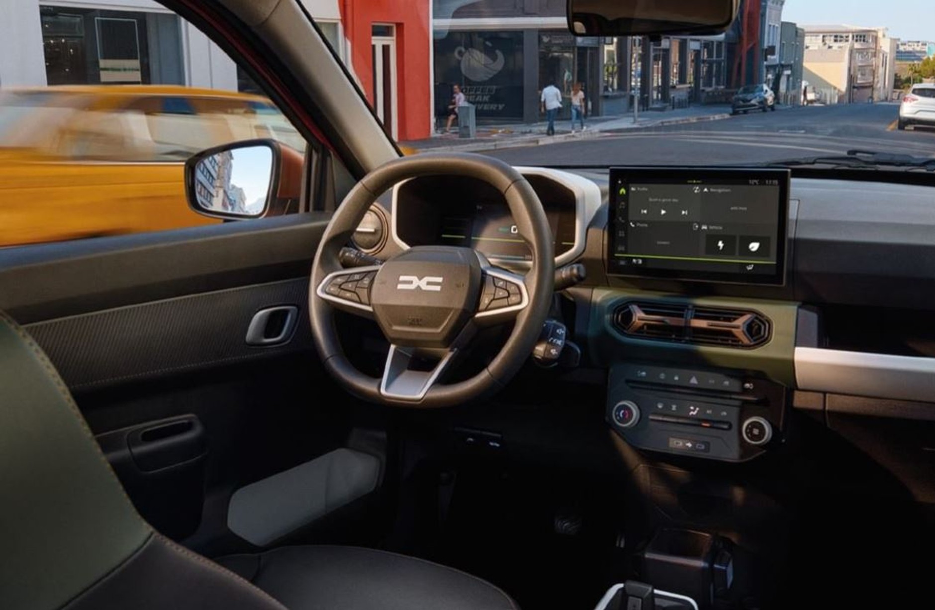 dacia spring wnętrze