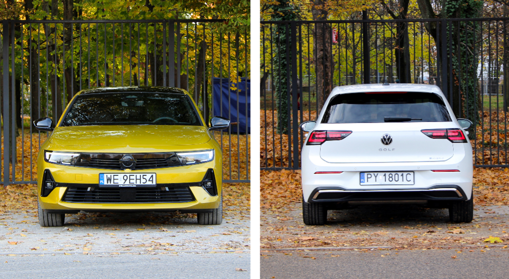Opel Astra kontra Volkswagen Golf