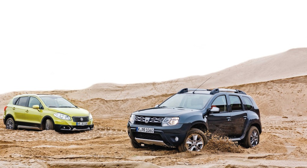 Porównanie | Dacia Duster 1.5 dCi kontra Suzuki SX4 S-Cross 1.6 DDiS