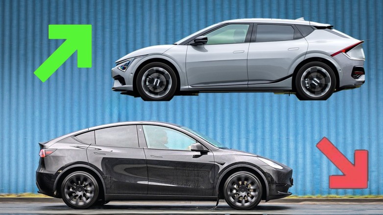 Tesla oddała koronę Kii na polskim rynku elektryków