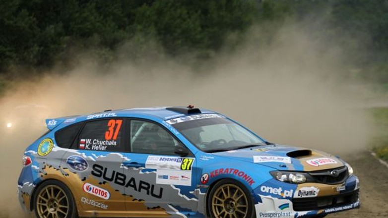 Lotos-Subaru Poland Rally Team w Rajdzie Bohemia