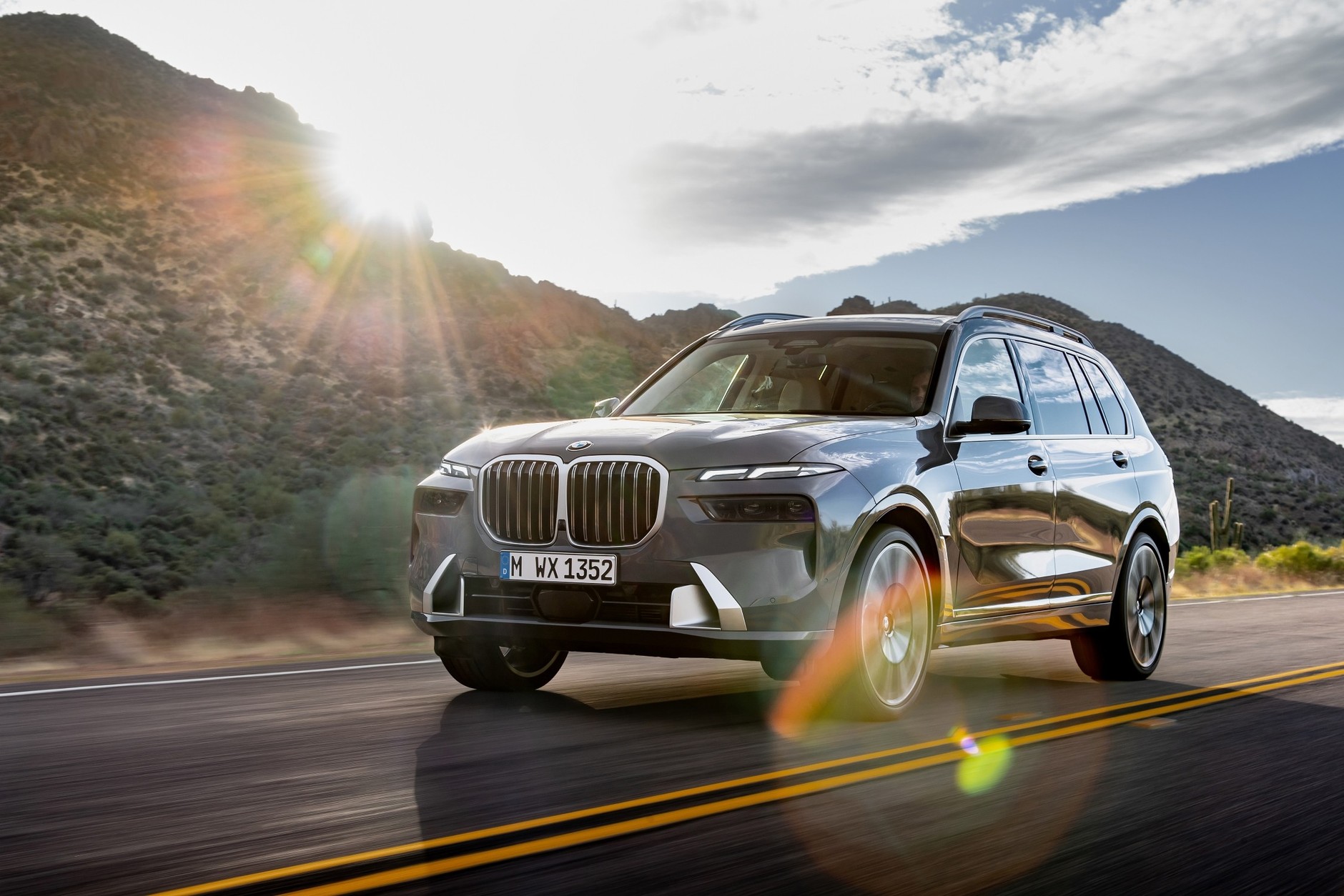 BMW X7 po face liftingu (2022)