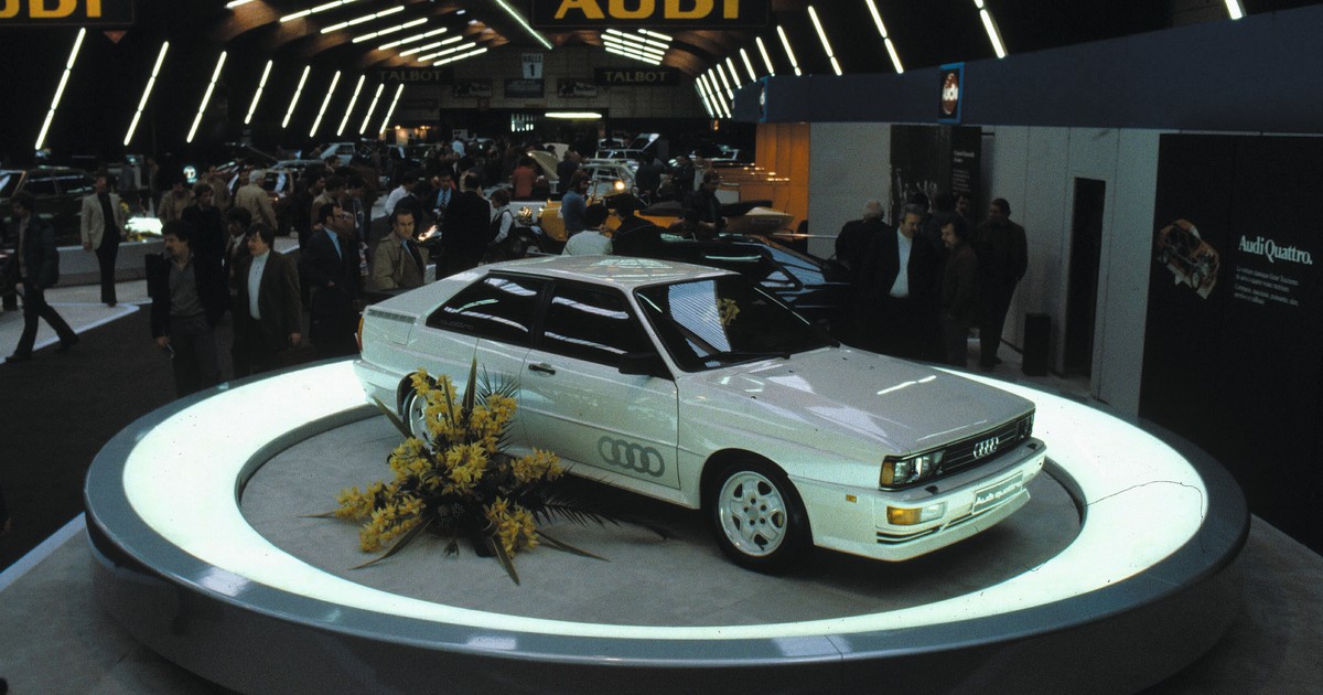 Audi quattro ma 40 lat