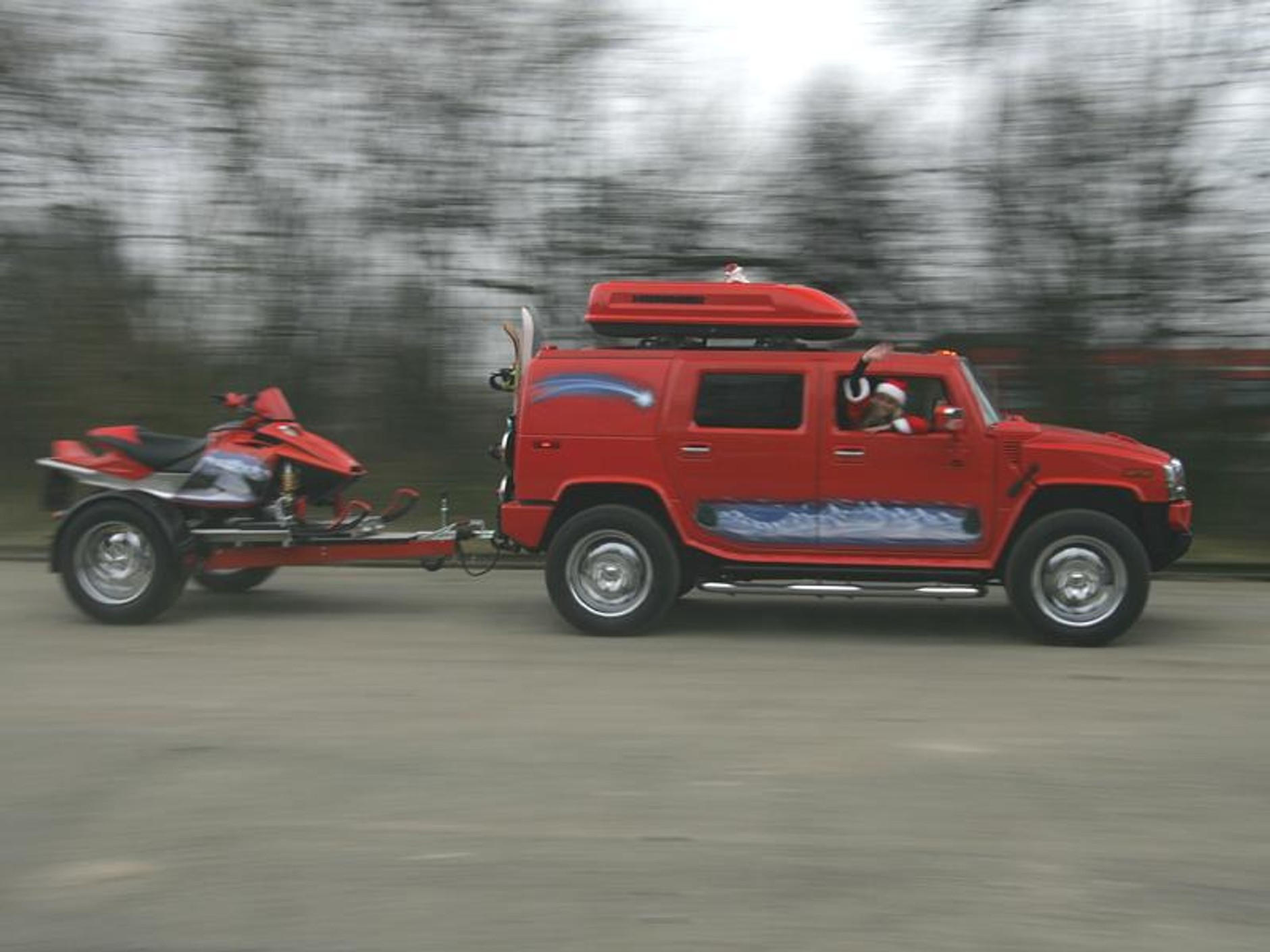 Hummer dla Świętego Mikołaja!