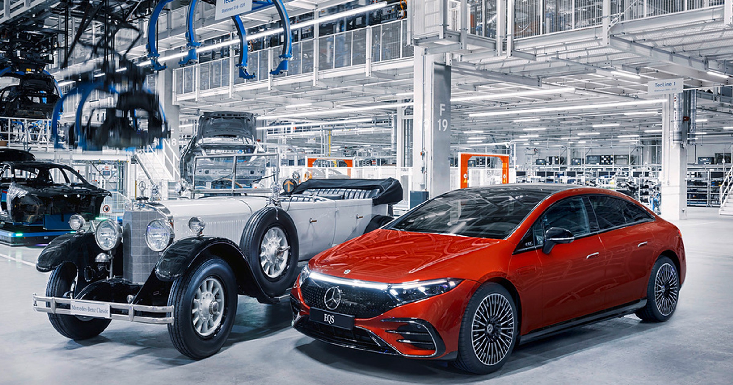 22-milionowy Mercedes z Sindelfingen:: EQS 580 4MATIC