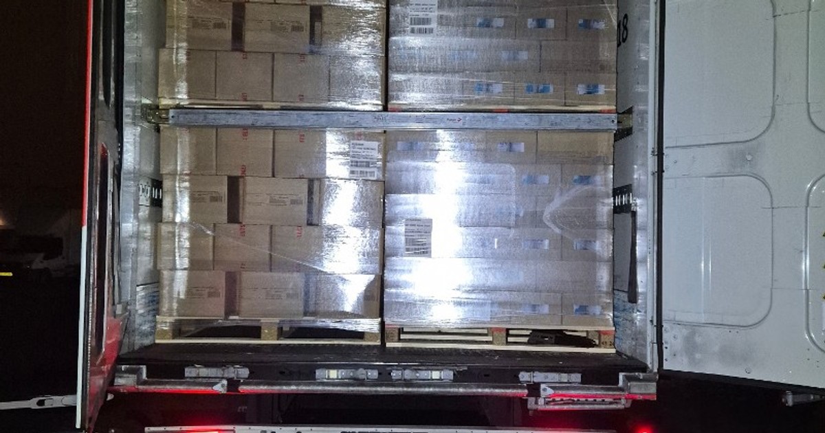 W skradzionej naczepie znajdował się towar o wartości ok. 500 tys. euro