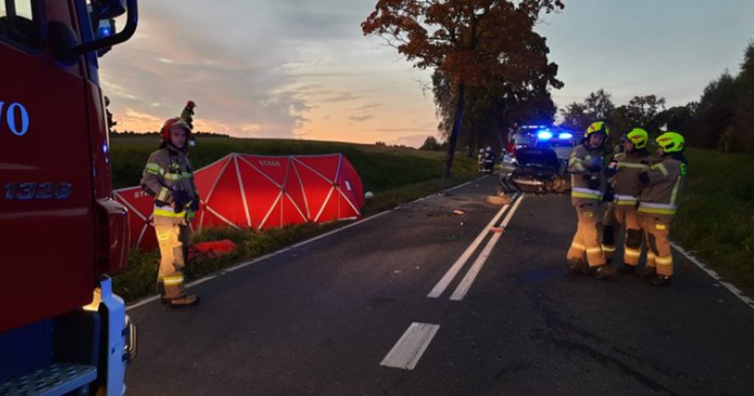 Wypadek pod Olsztynem z udziałem znanego adwokata