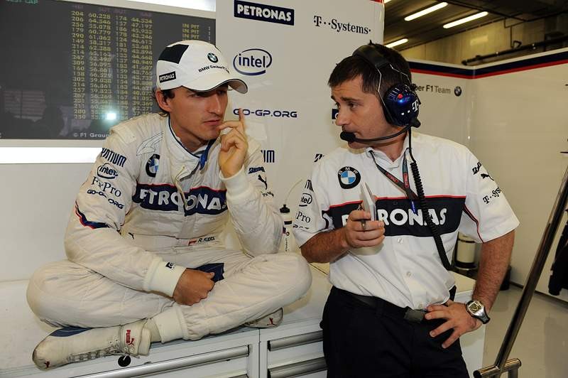 Grand Prix Belgii 2009: dwie gwiazdy wyścigu - Raikkonen i Fisichella (fotogaleria)